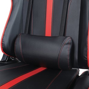 Кресло Brabix GT Carbon GM-120 (две подушки, экокожа, черное/красное) в Новосибирске - предосмотр 7