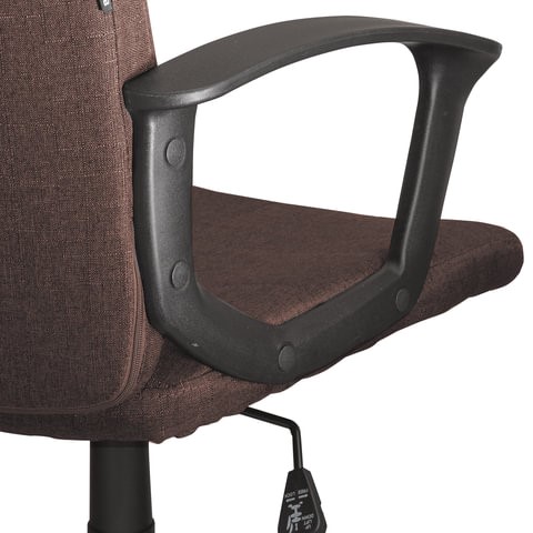 Кресло офисное Brabix Focus EX-518 (ткань, коричневое) в Новосибирске - изображение 7