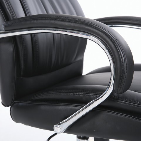 Кресло компьютерное Brabix Premium Advance EX-575 (хром, экокожа, черное) 531825 в Новосибирске - изображение 9