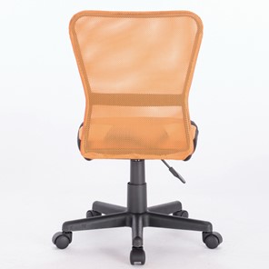 Офисное кресло Brabix Smart MG-313 (без подлокотников, комбинированное, черное/оранжевое) в Новосибирске - предосмотр 4