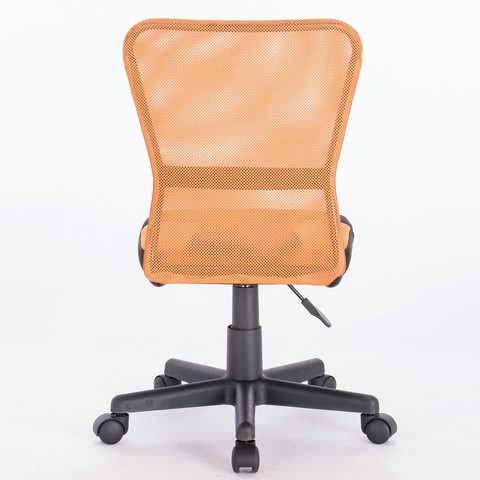 Офисное кресло Brabix Smart MG-313 (без подлокотников, комбинированное, черное/оранжевое) в Новосибирске - изображение 4
