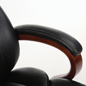 Офисное кресло Brabix Premium Magnum EX-701 (дерево, рециклированная кожа, черное) 531827 в Новосибирске - предосмотр 6