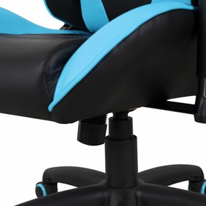 Офисное кресло Brabix GT Master GM-110 (две подушки, экокожа, черное/голубое) в Новосибирске - предосмотр 10