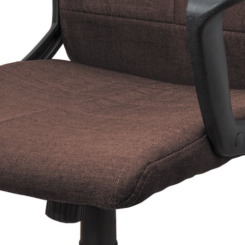 Кресло офисное Brabix Focus EX-518 (ткань, коричневое) в Новосибирске - изображение 5