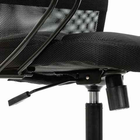 Компьютерное кресло Brabix Premium Stalker EX-608 PL (ткань-сетка/кожзам, черное) 532090 в Новосибирске - изображение 5