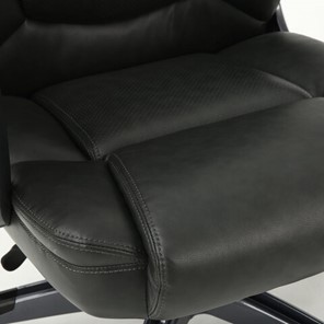 Офисное кресло Brabix Premium Favorite EX-577 (пружинный блок, рециклированная кожа, серое) 531935 в Новосибирске - предосмотр 7