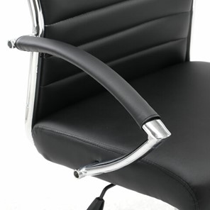 Офисное кресло Brabix Style EX-528 (экокожа, хром, черное) в Новосибирске - предосмотр 8
