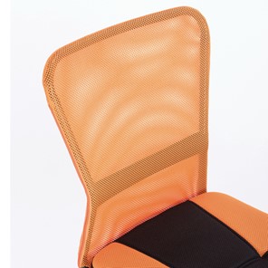 Офисное кресло Brabix Smart MG-313 (без подлокотников, комбинированное, черное/оранжевое) в Новосибирске - предосмотр 5