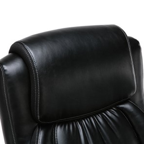 Офисное кресло Brabix Premium Status HD-003 (рециклированная кожа, хром, черное) в Новосибирске - предосмотр 5
