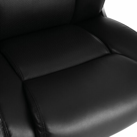 Компьютерное кресло Brabix Premium Solid HD-005 (рециклированная кожа, черное) 531941 в Новосибирске - изображение 6
