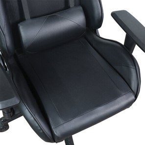 Кресло компьютерное Brabix GT Carbon GM-115 (две подушки, экокожа, черное) 531932 в Новосибирске - предосмотр 7