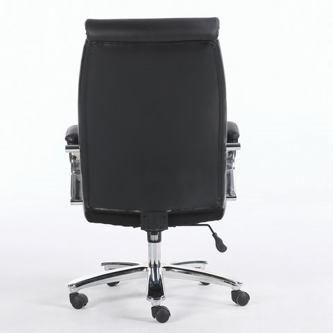 Кресло компьютерное Brabix Premium Advance EX-575 (хром, экокожа, черное) 531825 в Новосибирске - изображение 3