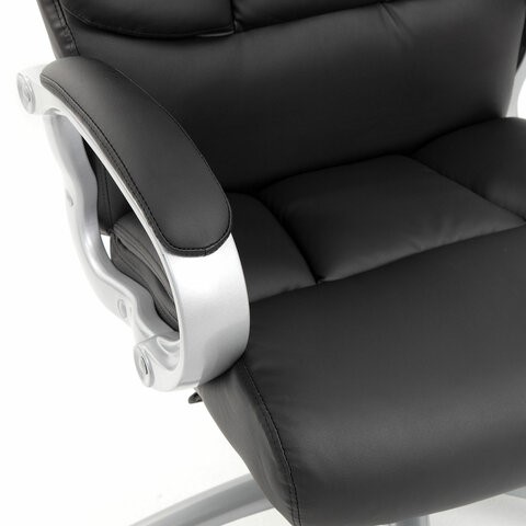 Офисное кресло Brabix Premium Blocks HD-008 (экокожа, черное) в Новосибирске - изображение 5