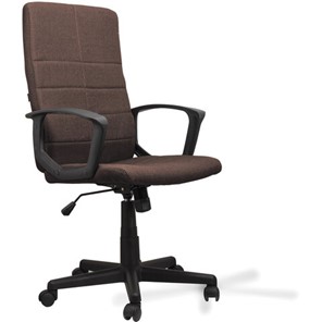 Кресло офисное Brabix Focus EX-518 (ткань, коричневое) 531577 в Новосибирске