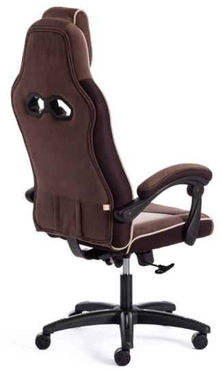 Кресло ARENA флок , коричневый/бежевый, 6/7 арт.14130 в Новосибирске - изображение 4
