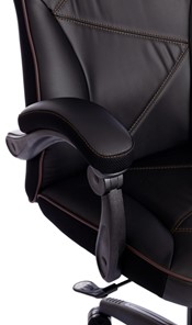 Кресло компьютерное ARENA кож/зам, черный/черный карбон, 36-6/карбон черный арт.13561 в Новосибирске - предосмотр 12