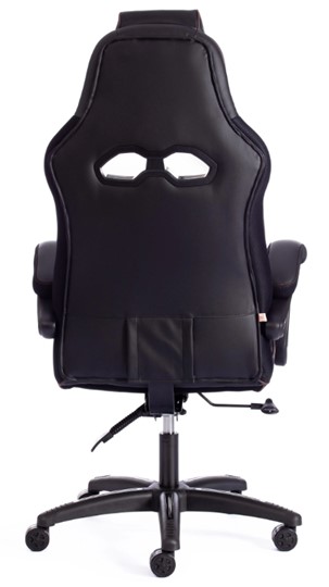 Кресло компьютерное ARENA кож/зам, черный/черный карбон, 36-6/карбон черный арт.13561 в Новосибирске - изображение 5
