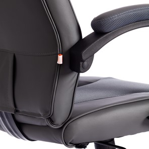 Кресло компьютерное RACER GT new кож/зам/ткань, металлик/серый, арт.13251 в Новосибирске - предосмотр 10