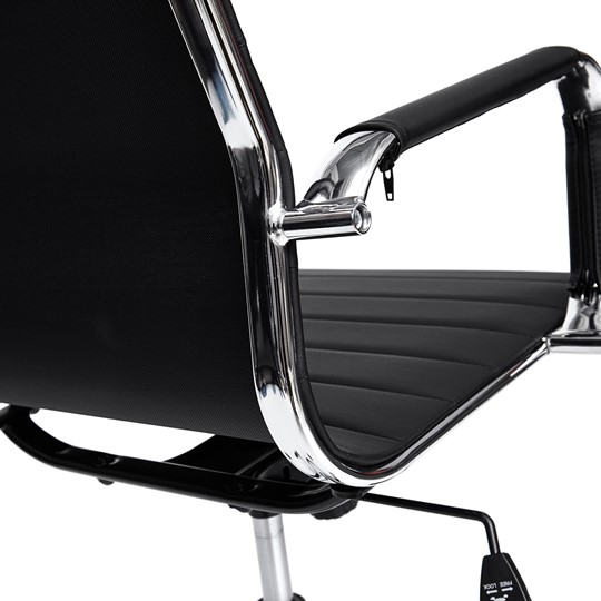 Компьютерное кресло URBAN кож/зам, черный, арт.14459 в Новосибирске - изображение 7
