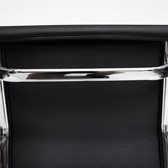 Компьютерное кресло URBAN-LOW кож/зам, черный, арт.14460 в Новосибирске - изображение 14