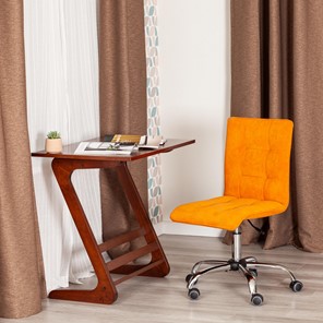 Кресло компьютерное ZERO флок, оранжевый, арт.13499 в Новосибирске - предосмотр 10