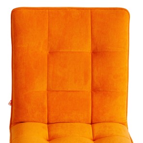 Кресло компьютерное ZERO флок, оранжевый, арт.13499 в Новосибирске - предосмотр 5