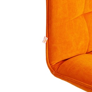 Кресло компьютерное ZERO флок, оранжевый, арт.13499 в Новосибирске - предосмотр 7