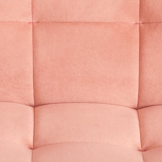 Кресло компьютерное ZERO флок, розовый, арт.13954 в Новосибирске - изображение 6