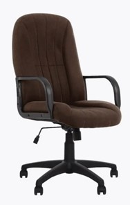 Кресло для офиса CLASSIC (PL64) ткань CAGLIARI коричневый в Новосибирске - предосмотр