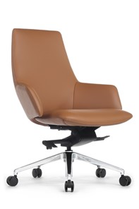 Кресло для офиса Spell-M (В1719), светло-коричневый в Новосибирске - предосмотр