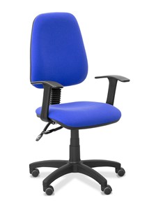 Офисное кресло Эльза Т, ткань Colori / синяя в Новосибирске