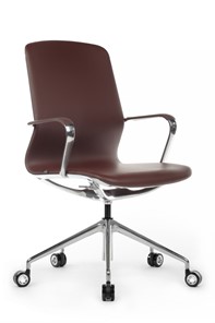 Кресло для офиса Bond (FK007), коричневый в Новосибирске