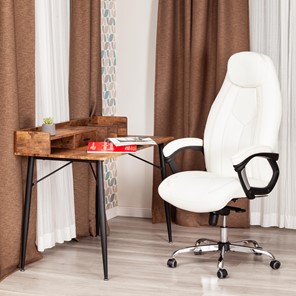 Офисное кресло BOSS Lux, кож/зам, белый, арт.21152 в Новосибирске - предосмотр 11
