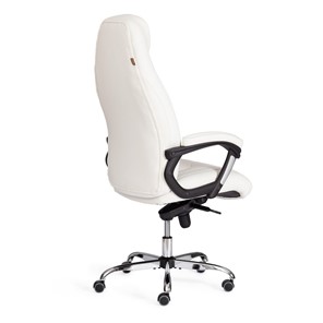 Офисное кресло BOSS Lux, кож/зам, белый, арт.21152 в Новосибирске - предосмотр 3