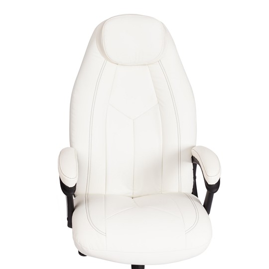 Офисное кресло BOSS Lux, кож/зам, белый, арт.21152 в Новосибирске - изображение 5