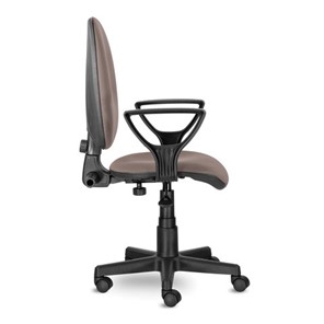 Офисное кресло Brabix Prestige Ergo MG-311 (регулируемая эргономичная спинка, ткань, бежевое) 531873 в Новосибирске - предосмотр 1