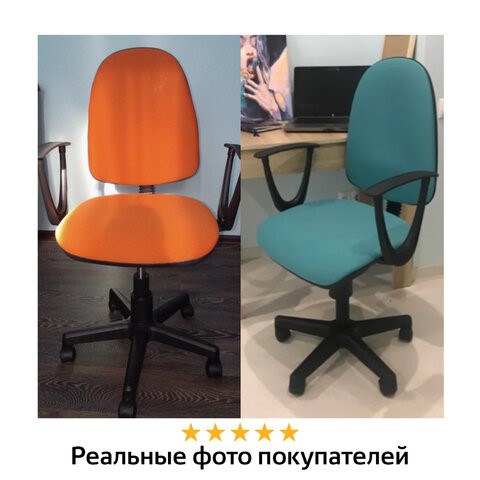 Кресло офисное Brabix Prestige Start MG-312 (эргономичная спинка, ткань, бирюзовое) 531921 в Новосибирске - изображение 13