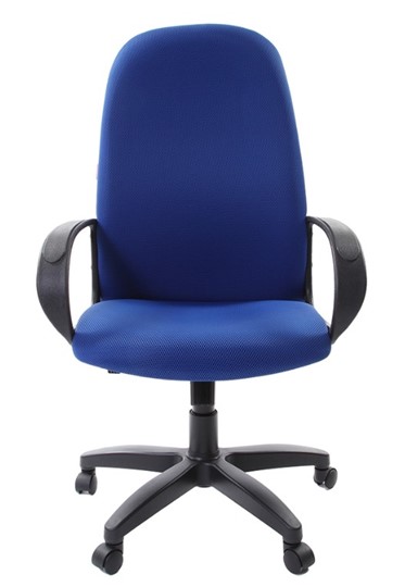 Компьютерное кресло CHAIRMAN 279 TW 10, цвет синий в Новосибирске - изображение 4