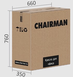 Офисное кресло CHAIRMAN CH415 эко кожа серая в Новосибирске - предосмотр 5