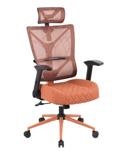 Офисное кресло CHAIRMAN CH566 сетчатый акрил оранжевый / полиэстер оранжевый в Новосибирске