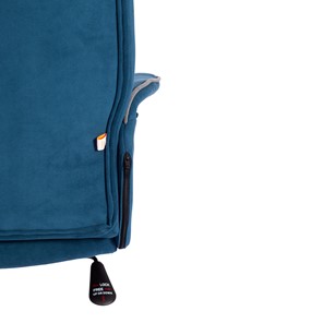 Кресло компьютерное CHARM флок, синий, 32 арт.13912 в Новосибирске - предосмотр 12