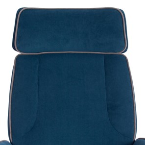 Кресло компьютерное CHARM флок, синий, 32 арт.13912 в Новосибирске - предосмотр 6