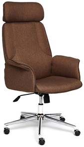 Офисное кресло CHARM ткань, коричневый/коричневый , F25/ЗМ7-147 арт.13340 в Новосибирске - предосмотр
