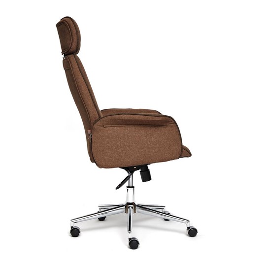Офисное кресло CHARM ткань, коричневый/коричневый , F25/ЗМ7-147 арт.13340 в Новосибирске - изображение 4