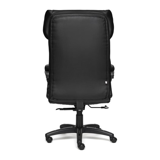 Компьютерное кресло CHIEF кож/зам/ткань, черный/черный стеганный/черный, 36-6/36-6/11 арт.12851 в Новосибирске - изображение 2