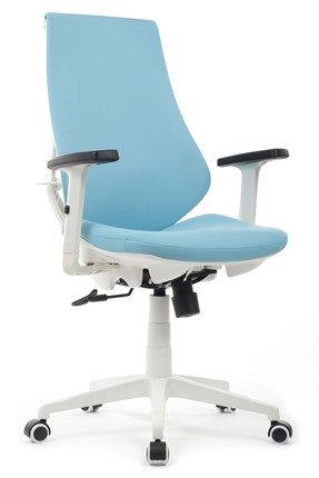 Кресло компьютерное Design CX1361М, Голубой в Новосибирске - изображение