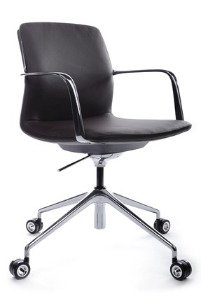 Офисное кресло Design FK004-В12, Темно-коричневый в Новосибирске - изображение