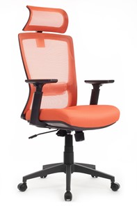 Кресло компьютерное Design Line W-202 AC, Оранжевый в Новосибирске