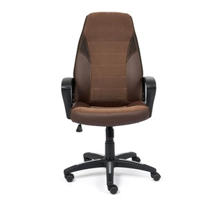 Компьютерное кресло INTER кож/зам/флок/ткань, коричневый, 36-36/6/TW-24 арт.15028 в Новосибирске - предосмотр 1