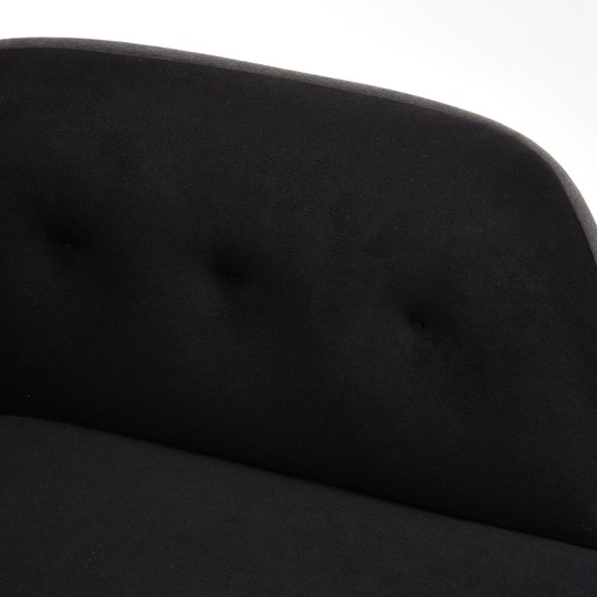Кресло офисное MADRID флок, черный, 35 арт.13943 в Новосибирске - изображение 12